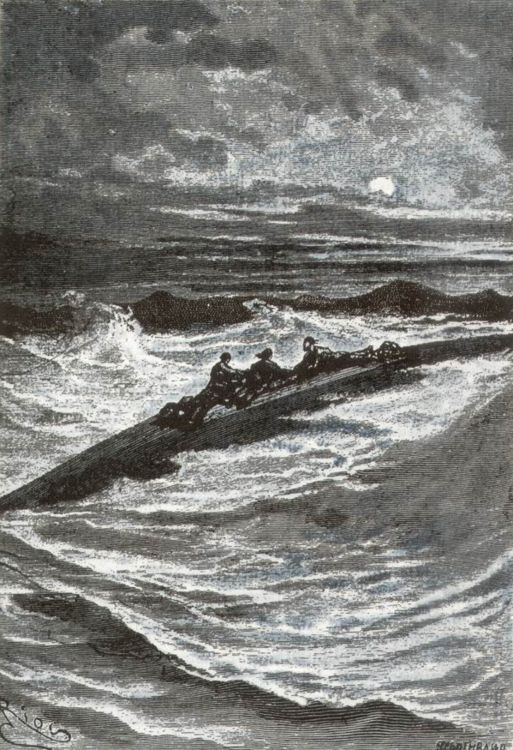 Auf dem Rumpf der Nautilus