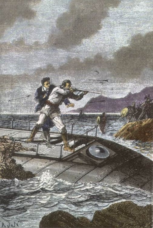 The islanders’ attack