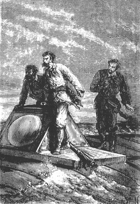The Nautilus floats free
