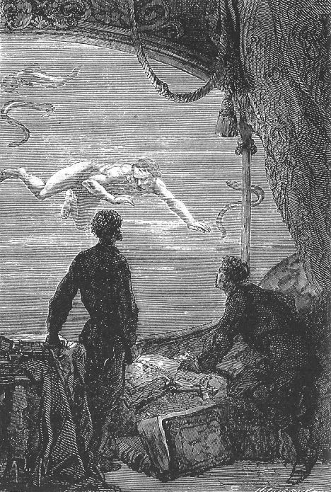 Der griechische Taucher