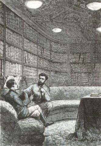 The library of the Nautilus