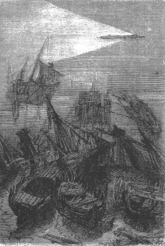 A wreck on the seabed