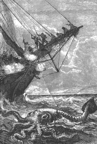 The giant squid legend