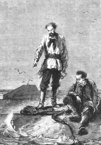 The submarine telegraph cable